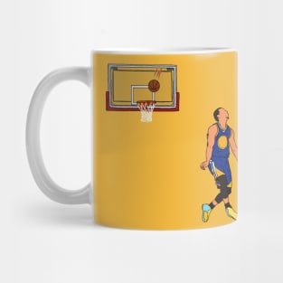 Steph Curry No-Look Celebration Mug